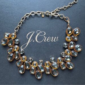 J. Crew jewel box cluster necklace